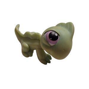 Littlest Pet Shop Iguana #374 1st Generation LPS Lizard Hasbro 2004